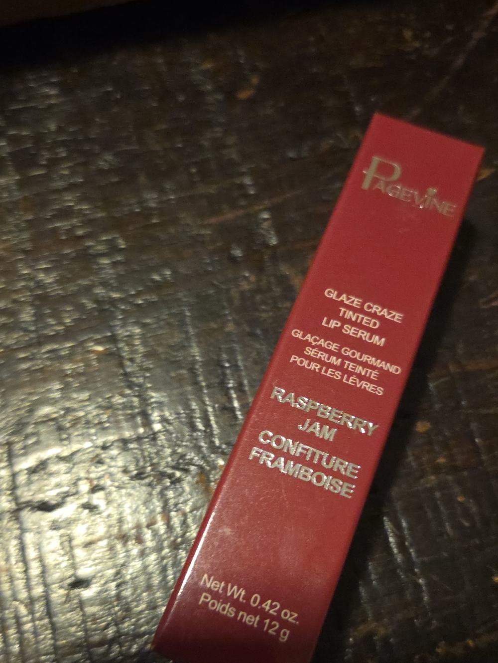 Glaze Craze Tinted Lip Serum — Raspberry Jam (Red)